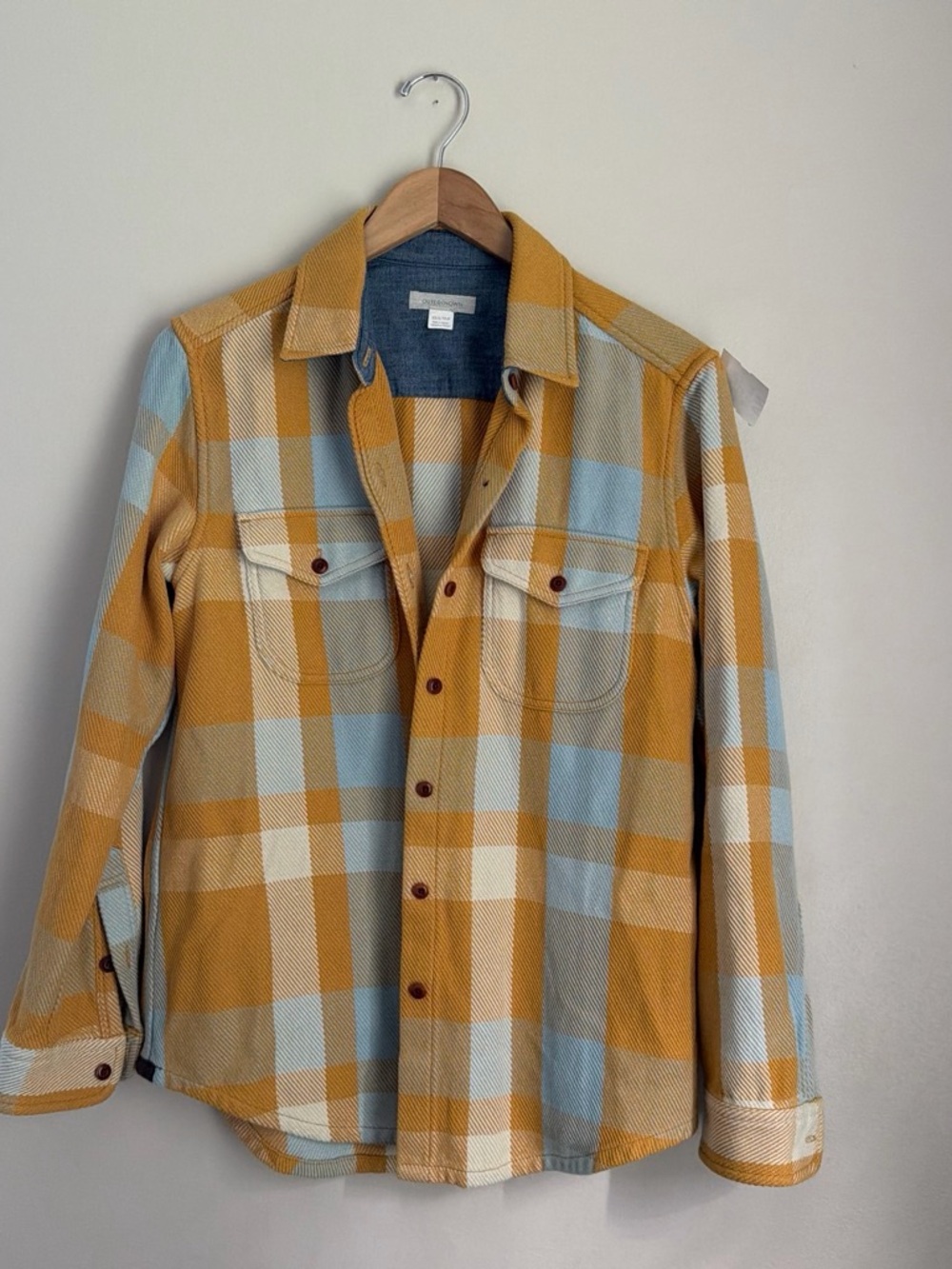 Outerknown Blanket Shirt – XS | 100% Organic Cotton